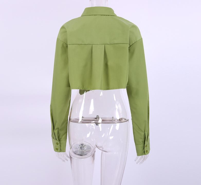 Spring New Irregular Splicing Shirt