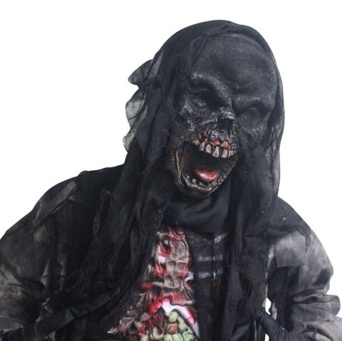 Adult Burnt Horror Halloween Zombie Headsuit