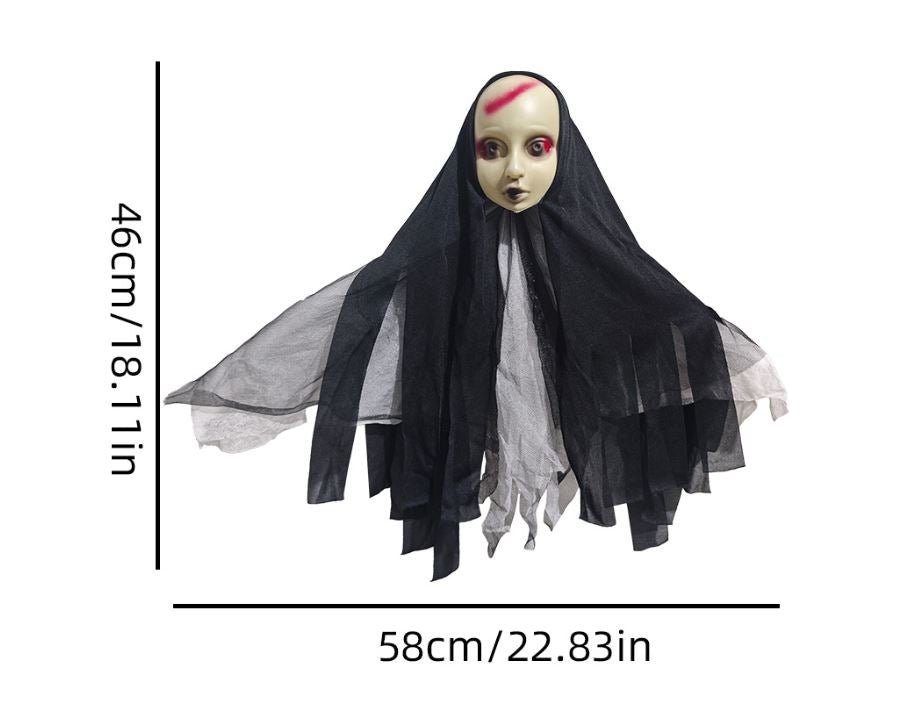 Halloween Ghost Doll Skeleton Door Hanging Horror Party Prop