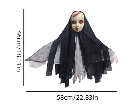Halloween Ghost Doll Skeleton Door Hanging Horror Party Prop
