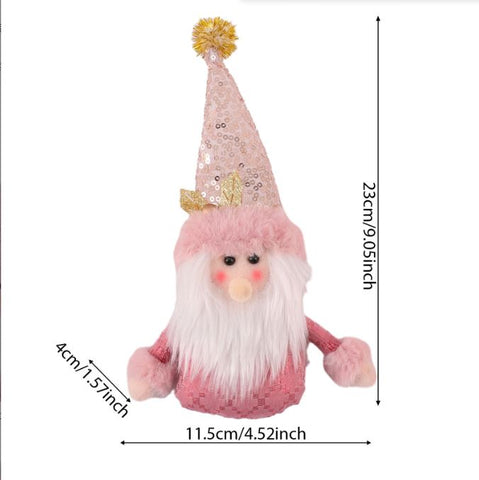 Pink themed dolls for Christmas Tree pendant
