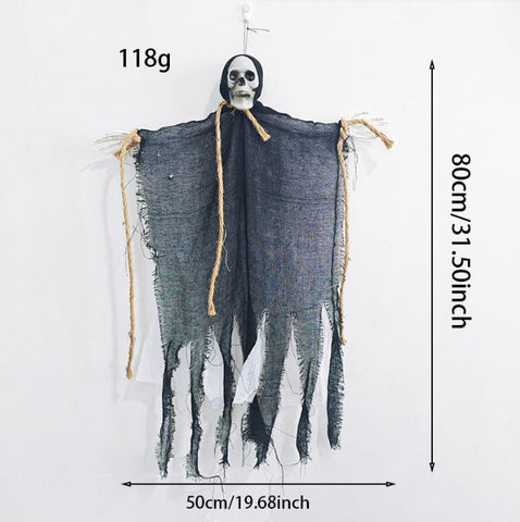 Halloween Skeleton Gate Hanging Ghost House Decoration Pendant