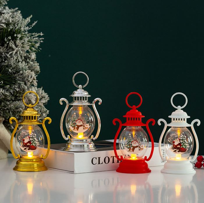 Christmas Glowing Children's Handheld Creative Small Oil Lamp