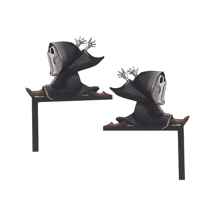 Halloween wooden door hanging switch hanging