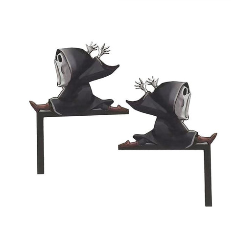 Halloween wooden door hanging switch hanging