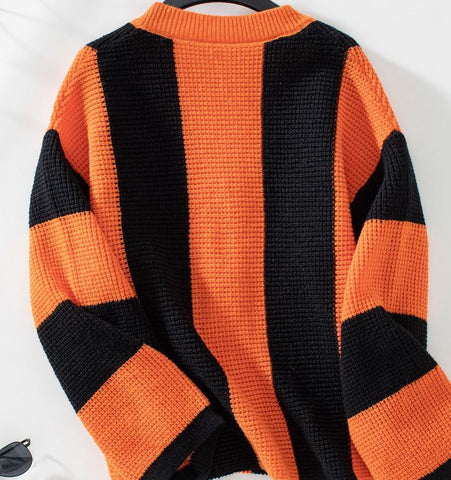 Autumn and Winter New Casual Loose Women's Knitted Shirt
