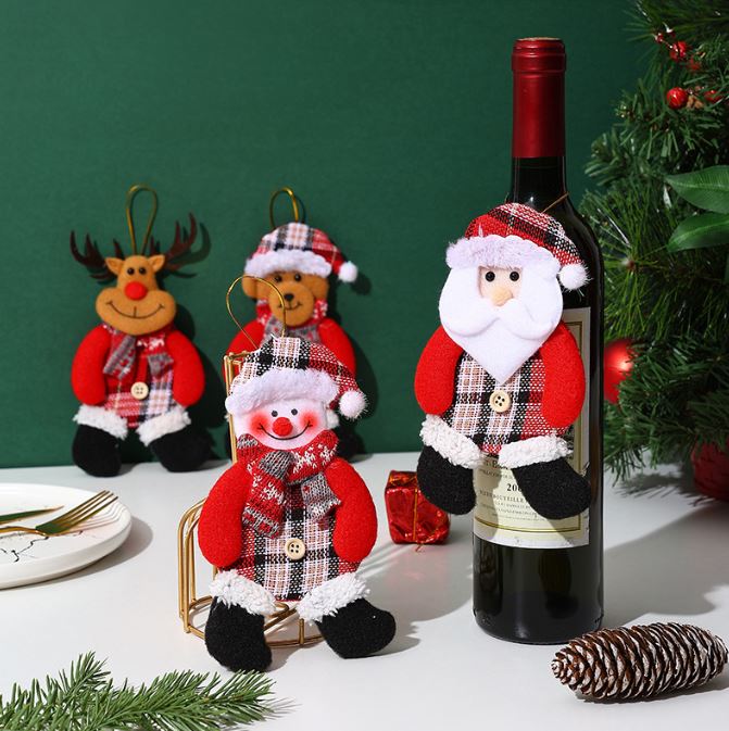 Walking Santa Claus Christmas Tree Pendant