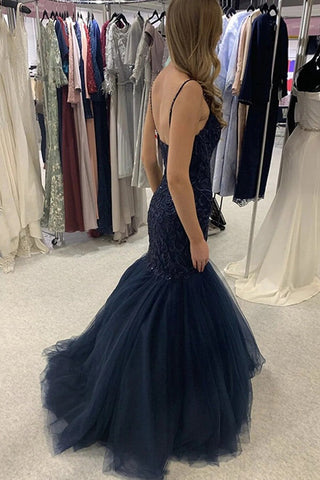 Charming Mermaid Sweetheart Long Evening Prom Dresses with Lace