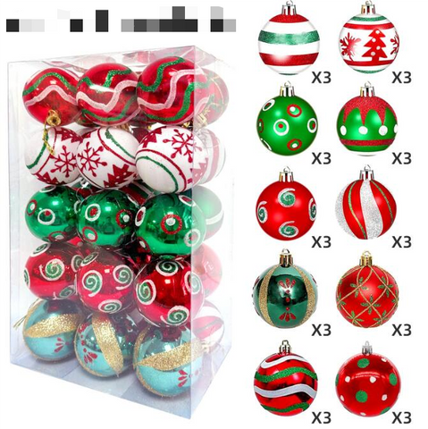 Christmas decoration ball set round ball pendant