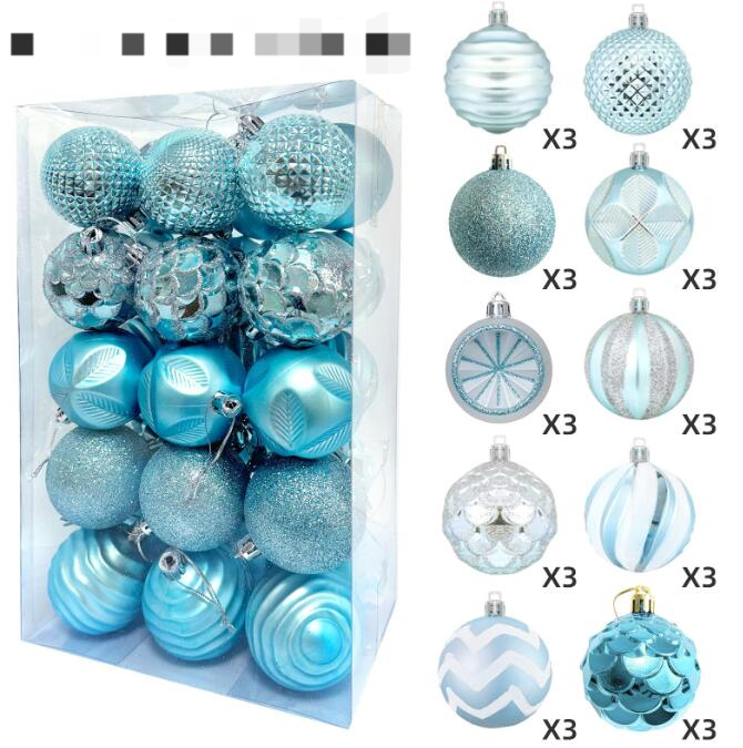 Christmas decoration ball set round ball pendant