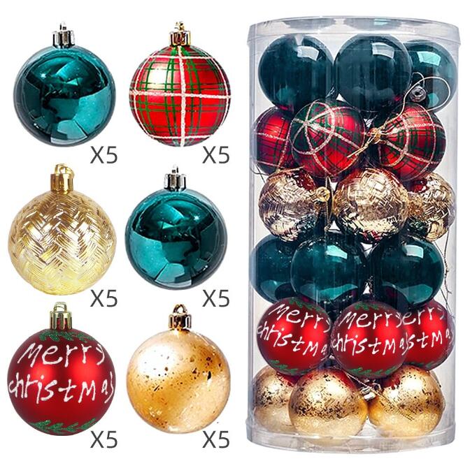 Christmas decoration ball set round ball pendant