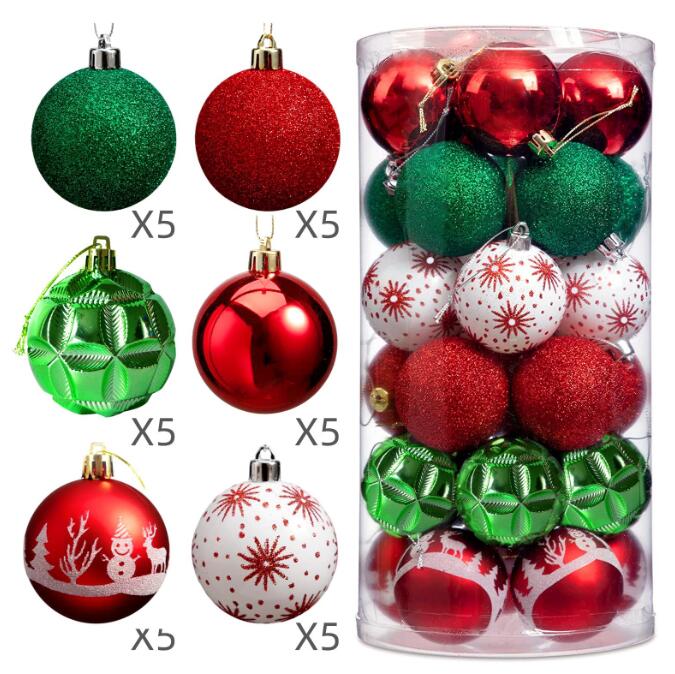 Christmas decoration ball set round ball pendant
