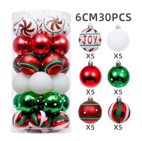Christmas decoration ball set round ball pendant