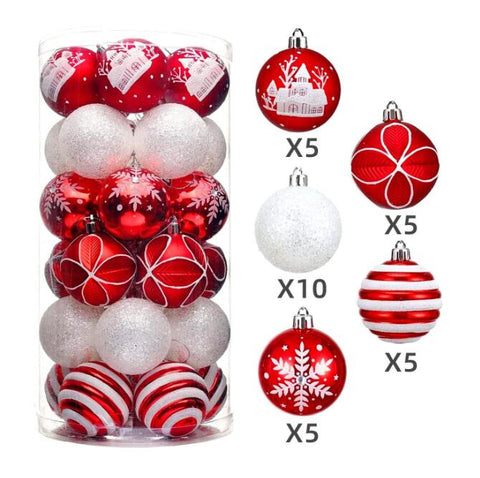 Christmas decoration ball set round ball pendant