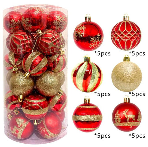 Christmas decoration ball set round ball pendant