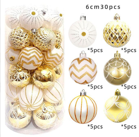 Christmas decoration ball set round ball pendant