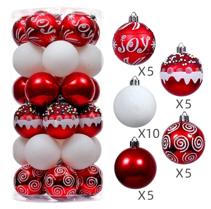 Christmas decoration ball set round ball pendant