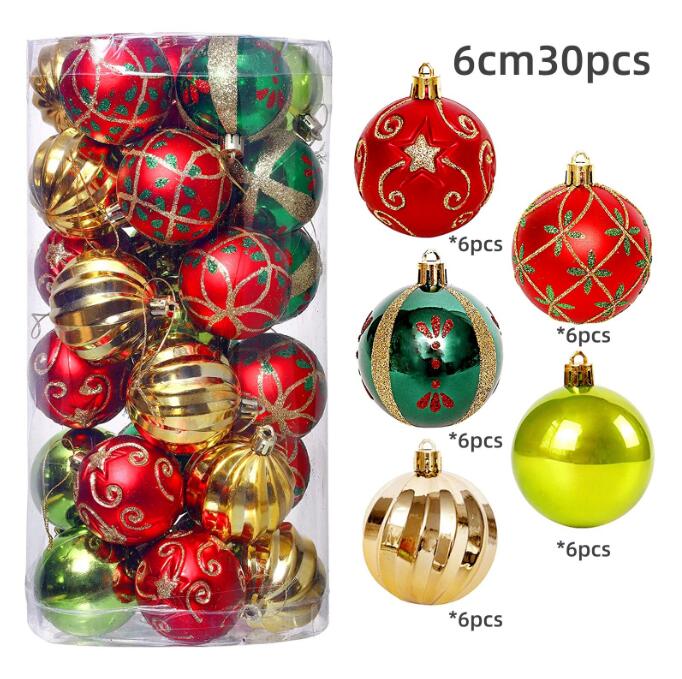 Christmas decoration ball set round ball pendant
