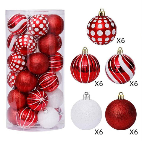 Christmas decoration ball set round ball pendant