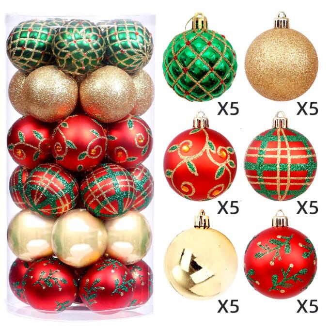 Christmas decoration ball set round ball pendant