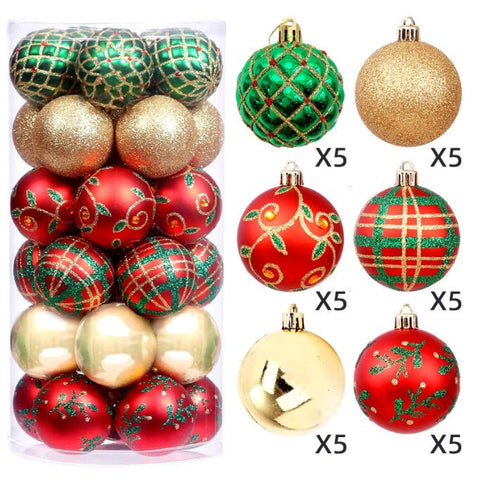 Christmas decoration ball set round ball pendant