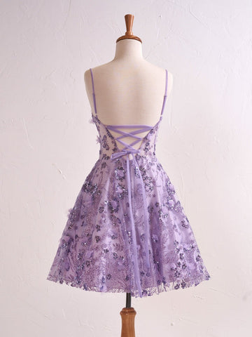 Short Floral Strapless Sweetheart  Cocktail Dress