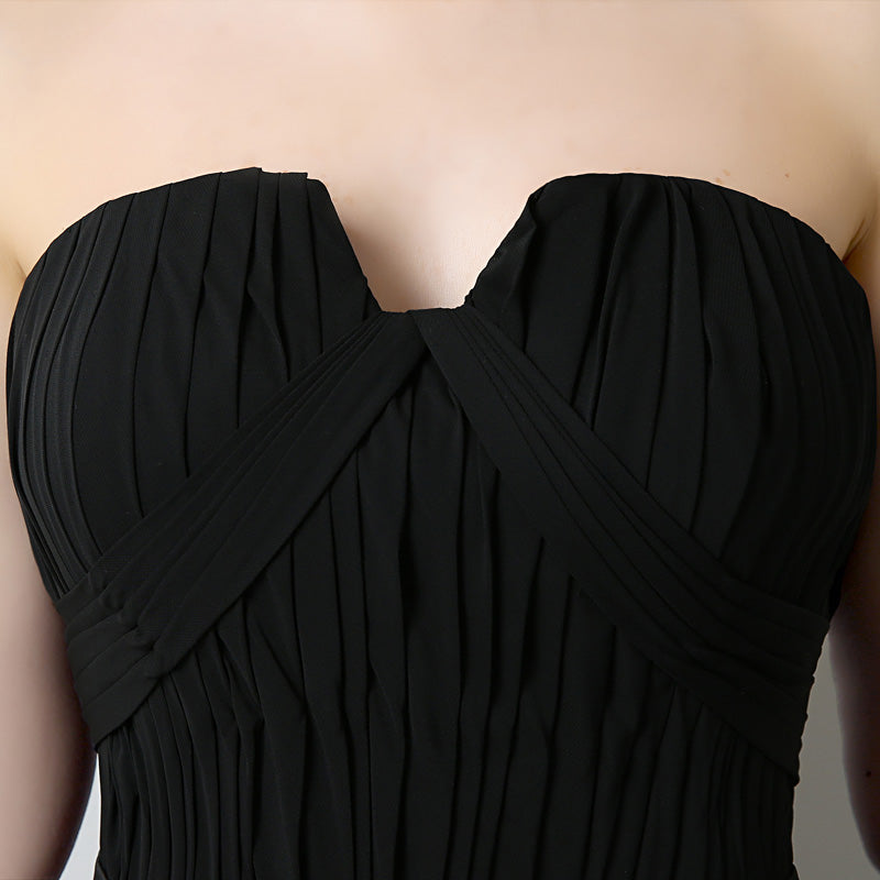 Stylish Strapless Ombre Long Evening Gown with Colorful Gradient Prom Dress, SD231
