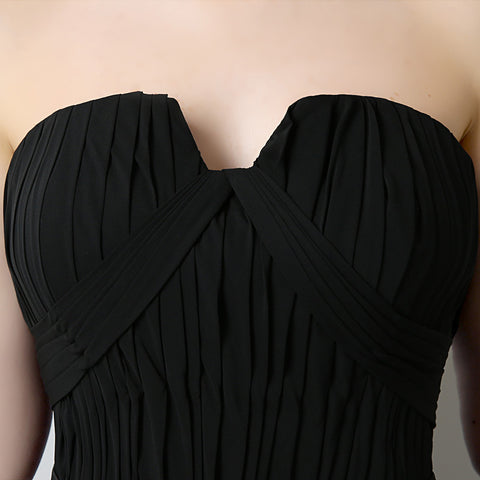 Stylish Strapless Ombre Long Evening Gown with Colorful Gradient Prom Dress, SD231