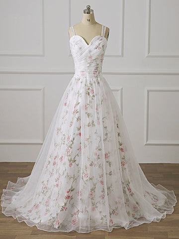 Gorgeous Lace Appliques Long Prom, Formal, Evening Dresses