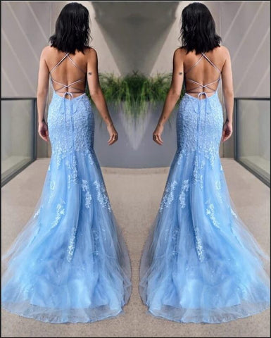 Halter Mermaid Prom Dress