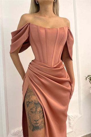 Mermaid Long  Prom Dress With Split