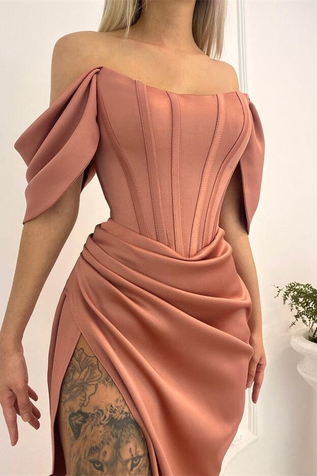 Mermaid Long  Prom Dress With Split