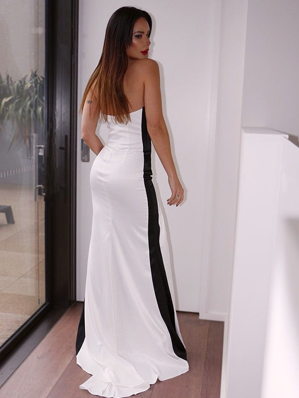 Enchantment Mermaid Prom Gown with Daring Side Split