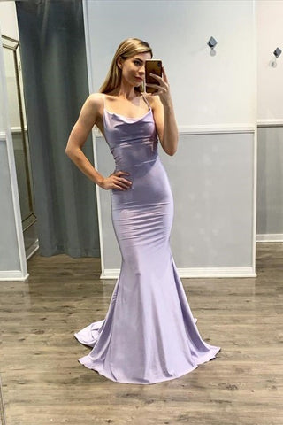 Prom Dress with Spaghetti Straps