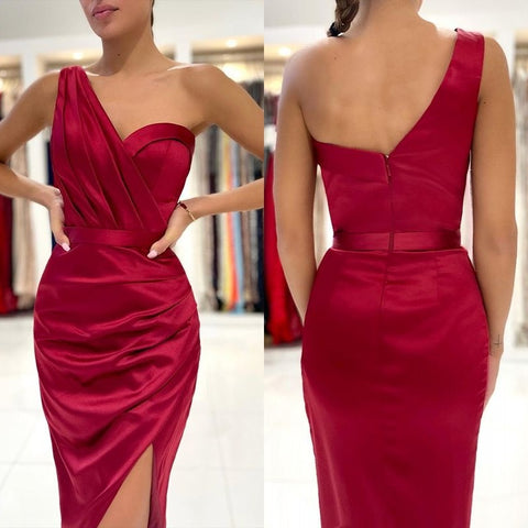 Ravishing One-Shoulder Prom Mini Dress
