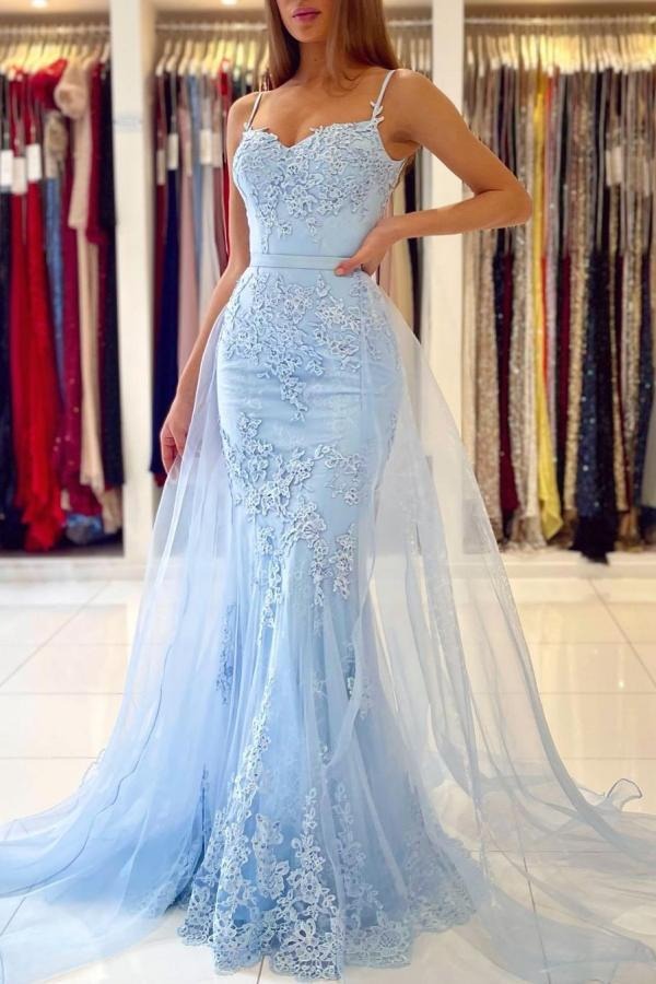 Lace Prom Dress with Mermaid Style