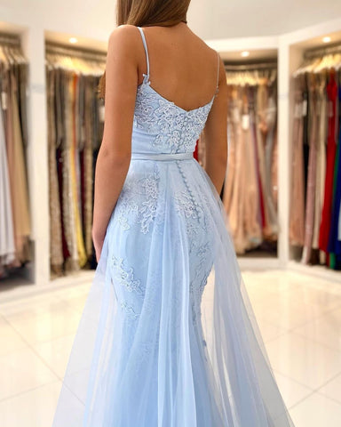 Lace Prom Dress with Mermaid Style