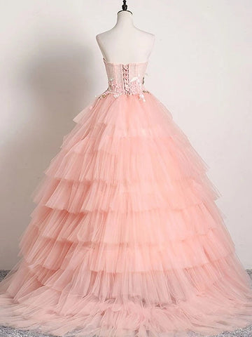 Backless Lace Appliques Prom Dresses,  Formal Dresses,  Evening Dresses, Ball