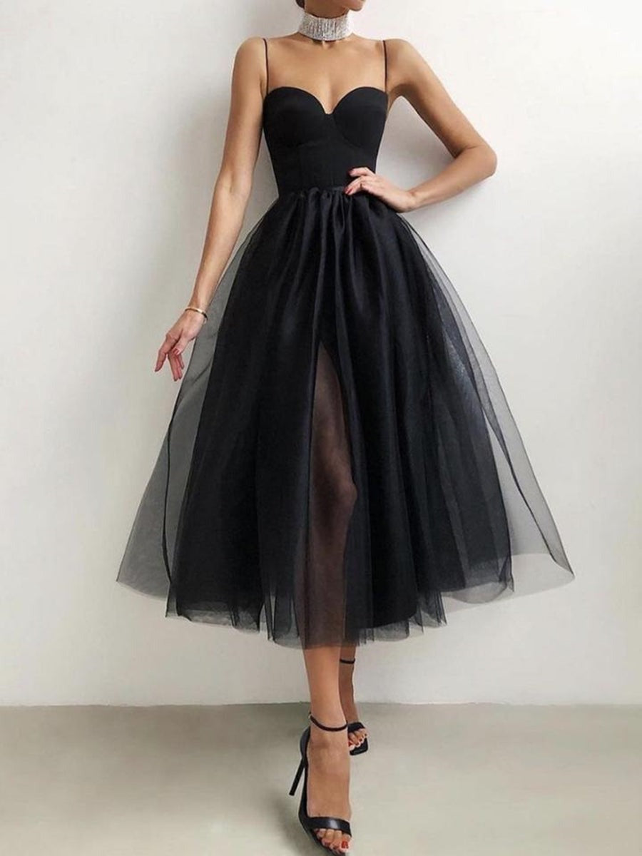 Sweetheart Neck Short  Prom with Straps,Formal Graduation Evening Dresses