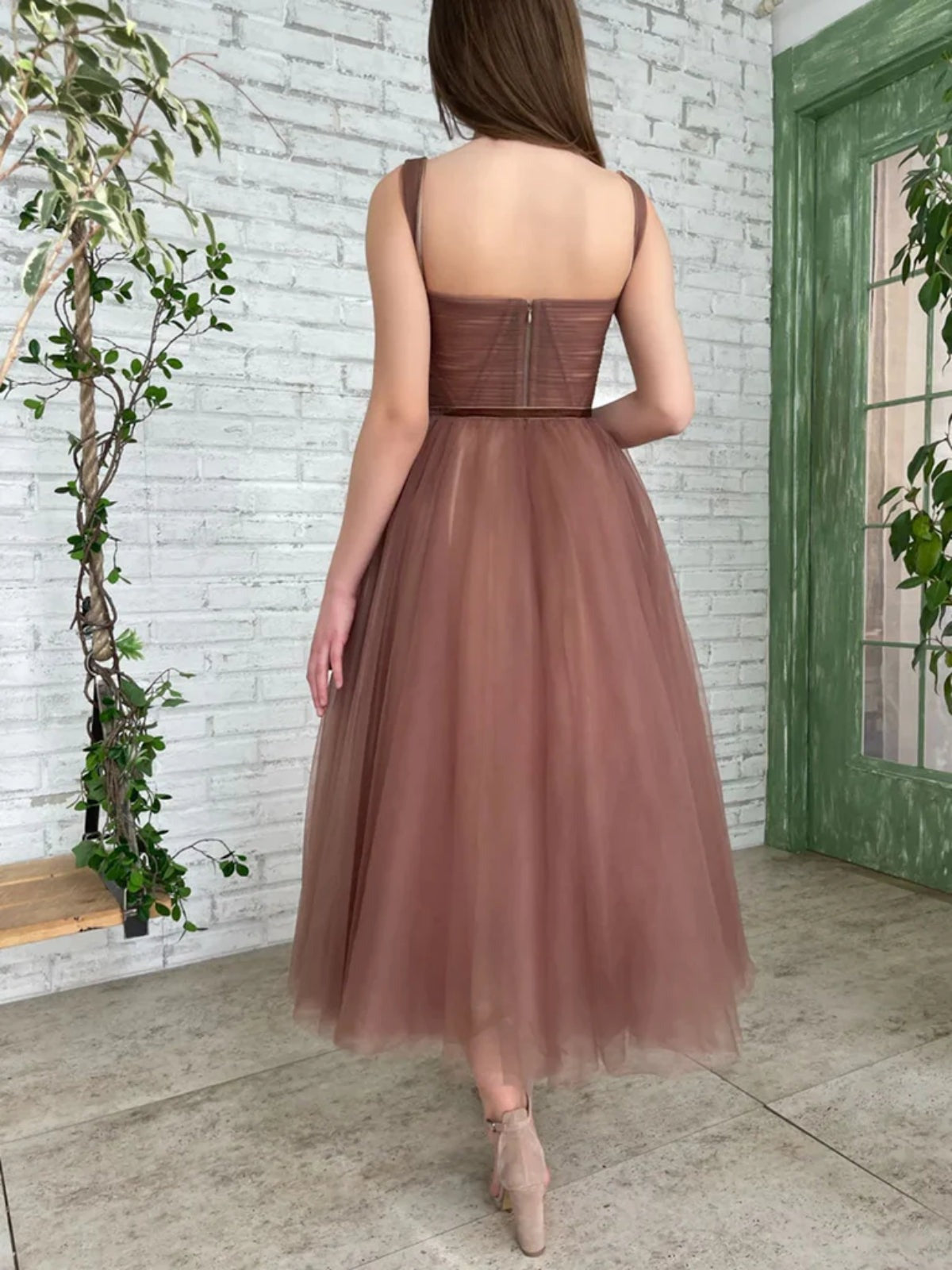 Tulle Prom Homecoming Dresses, Formal Graduation Evening Dresses