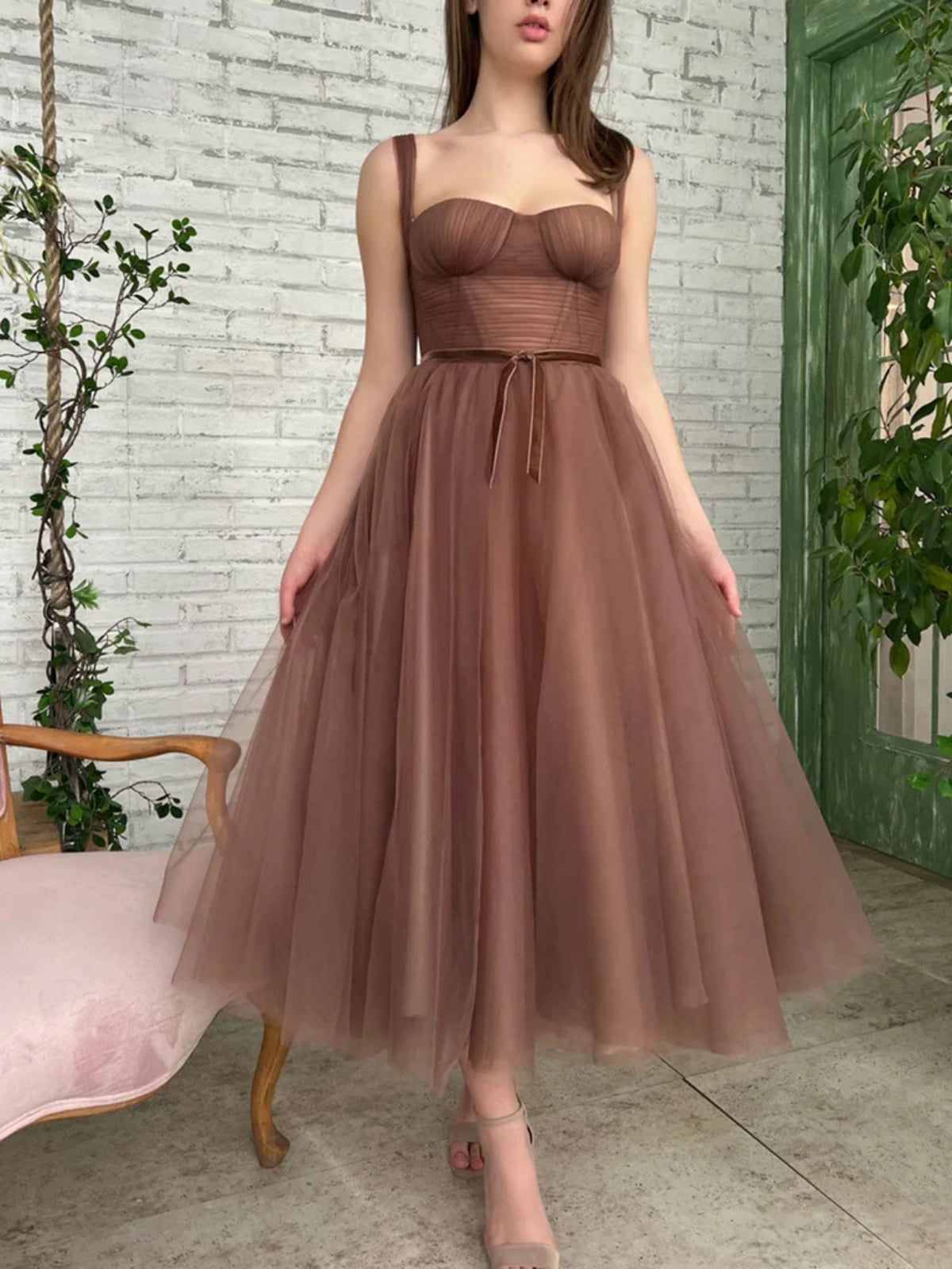 Tulle Prom Homecoming Dresses, Formal Graduation Evening Dresses