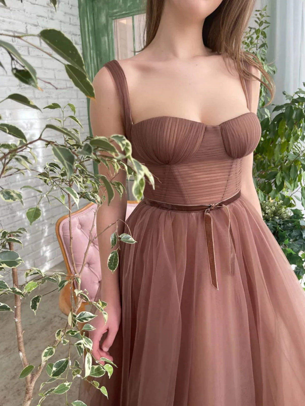 Tulle Prom Homecoming Dresses, Formal Graduation Evening Dresses