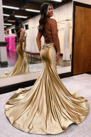 Mermaid V Neck Prom Gown with a Touch of Glamour